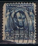 Sellos de America - Estados Unidos -  Scott  304 Lincoln (5)