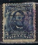 Stamps United States -  Scott  304 Lincoln (6)