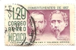 Stamps : America : Mexico :  correo aereo