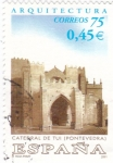 Stamps Spain -  catedral de tuy (pontevedra)