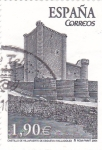 Stamps Europe - Spain -  castillo de villafuerte de esgueva(valladolid) (D)