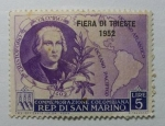 Stamps Europe - San Marino -  Muestra de la feria de Trieste en 1952.