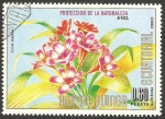 Sellos de Africa - Guinea Ecuatorial -  flor clivia miniata