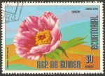 Stamps Equatorial Guinea -  flor paeonia officinalis