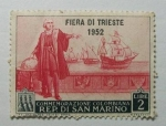 Sellos del Mundo : Europa : San_Marino : Muestra de la feria de Trieste en 1952.