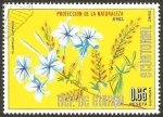 Stamps Equatorial Guinea -  flor plumbago capensis