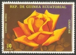 Stamps Equatorial Guinea -  flor chantre