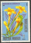 Stamps Equatorial Guinea -  flor jasminum auriculatum