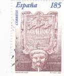Stamps Spain -  escudo de avilés