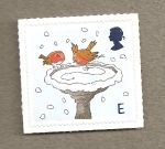 Stamps United Kingdom -  Pajaritos