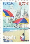 Stamps Spain -  las vacaciones
