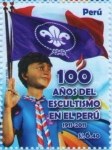 Stamps : America : Peru :  100 años del Escultismo en el Perú 2011-06.1