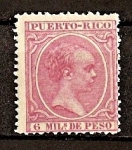 Sellos del Mundo : America : Puerto_Rico : Alfonso XIII.