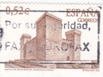 Stamps Spain -  castillo de aguas mansas (la Rioja)