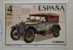 Stamps Spain -  Hispano Suiza