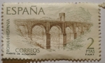 Stamps Spain -  Puente de Alcantara