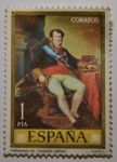 Stamps : Europe : Spain :  Fernando VII (Vicente Lopez)