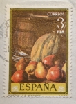 Stamps : Europe : Spain :  Bodegon - L. E. Menendez