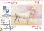 Stamps Spain -  yeguada de la cartuja-  3724  A