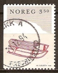 Stamps Norway -  Trineo.