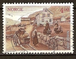 Stamps : Europe : Norway :  Noruega 2000.