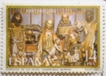 Stamps Spain -  Navidad 1982 - Adoración de los Reyes