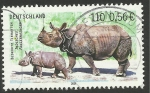Stamps Germany -  Fauna, rinoceronte