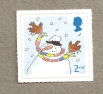 Stamps United Kingdom -  Pajaritos