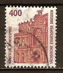 Stamps Germany -  Teatro de la Ópera de Dresde.