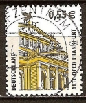 Sellos de Europa - Alemania -  Antiguo Teatro de la Ópera de Frankfurt.