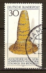 Stamps : Europe : Germany :  Sombrero de Oro de Schifferstadt de la Edad del Bronce.