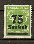 Stamps Germany -  Inflaccion Alemana.