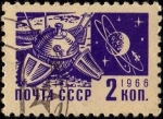 Stamps : Europe : Russia :  Exploración Espacial