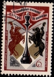 Stamps : Europe : Russia :  AJEDREZ