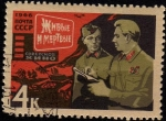 Stamps Russia -  Soldados