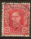 Stamps Australia -  El rey Jorge VI.