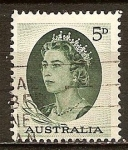 Sellos de Oceania - Australia -  La reina Isabel II.