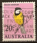 Stamps : Oceania : Australia :  "Aves"Golden Whistler-Oro Whistler.