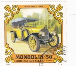 Stamps Mongolia -  coches antiguos- russo-balt 1909