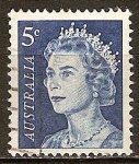 Stamps : Oceania : Australia :  La reina Isabel II.