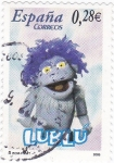 Stamps Spain -  Para los niños-LOS LUNNIS    Lublu