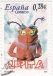 Stamps Spain -  Para los niños-LOS LUNNIS    - Lupita