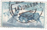 Stamps Spain -  fiesta nacional: tauromáquia-corrida de toros