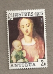 Stamps Antigua and Barbuda -  Navidad 1975