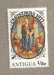 Stamps Antigua and Barbuda -  Navidad 1977