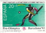 Stamps Spain -  Pre-olímpica Barcelona 92 -pelota vasca