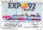 Stamps Spain -  EXPO 92 - la era de los descubrimientos