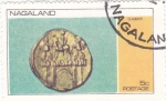 Stamps Nagaland -  moneda-claudius