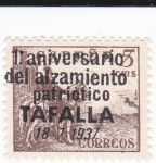 Sellos de Europa - Espa�a -  el Cid- 1 aniversario del alzamiento patriótico TAFALLA 18-7-1937