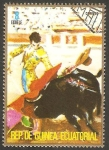 Stamps Equatorial Guinea -  61 - Tauromaquia